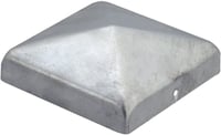 Embellecedores galvanizados para postes